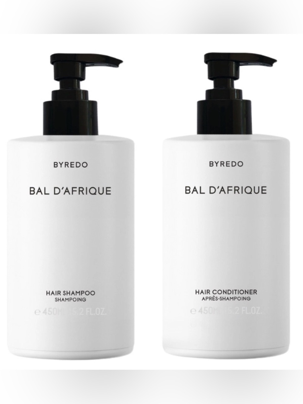 Byredo Bal D'Afrique Hair Shampoo & Hair Conditioner Set Bundle NEW